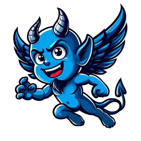 premium vector devil cartoon character