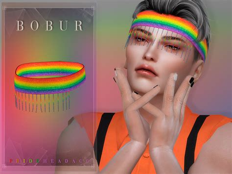 The Sims Resource Pride 2022 Collection Headacc