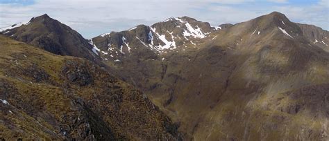 Photographs And Map Of Bidean Nam Bian And The Three Sisters Of Glencoe