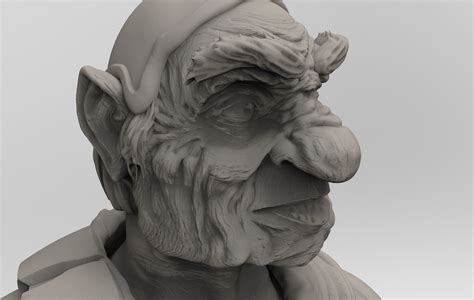 Labyrinth Hoggle Sculpt 3d Model 3d Printable Cgtrader