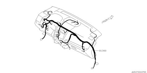 Subaru Crosstrek Sport W Eyesight S Harness Instrument Panel