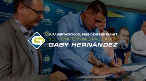 Juramentación de Gaby Hernández como Presidente del PNP Camuy YouTube