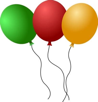 Three Balloons Free Clipart Download | FreeImages