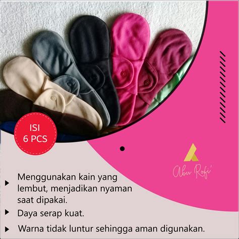 Jual PEMBALUT WANITA KAIN CUCI ULANG MERK SIKLUS MENSPAD MERK SIKLUS