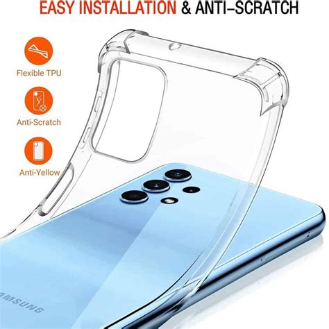 Capa Samsung Galaxy A G Anti Choque Transparente Pel Cula De Vidro