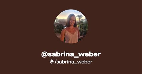 Sabrina Weber Instagram Facebook Linktree