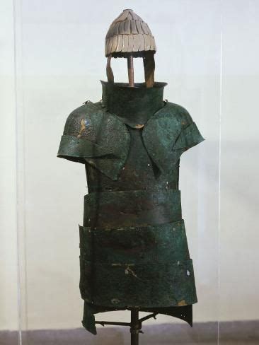 Armour Bronze Mycenaean From Dendra Greece Photographic Print