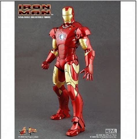 IRON MAN MARK 3 III 1 6 Scale Figure MMS75 IRON MAN HOT TOYS Cawette Jones