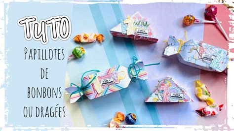 TUTO Papillotes ou ballotins de bonbons dragées YouTube