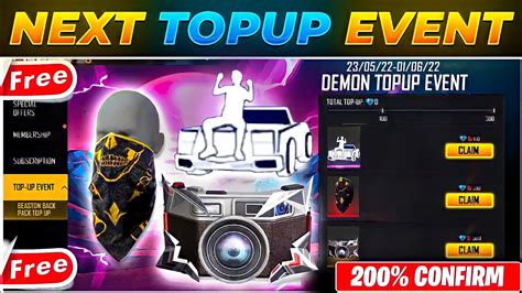 NEXT TOPUP EVENT FREE FIRE NEW TOPUP EVENT NEXT TOP UP EVENT