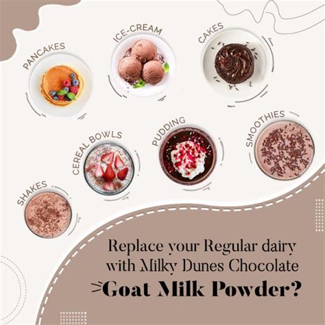 Hye Foods Milky Dunes Goat Milk Powder Chocolate Flavour Gms Jiomart