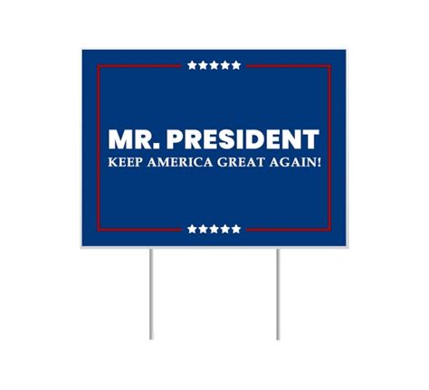 Buy Custom Political Campaign Signs - Save Up To 30% | Best of Signs