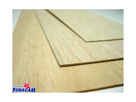 Plancha De Madera De Balsa 100x10cmgrosor 1mm