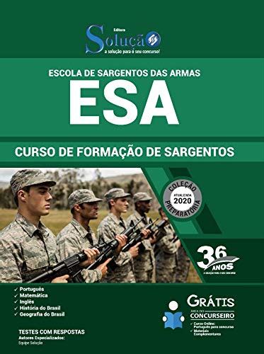 Apostila Esa Escola De Sargentos Das Armas Amazon Br