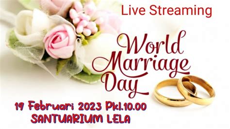 Me Distrik Maumere Ekaristi World Marriage Day Youtube