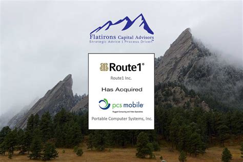 Route1 Closes the Purchase of PCS Mobile - Flatirons Capital Advisors