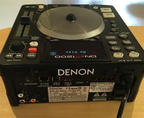 DN S1200 Denon DJ DN S1200 Audiofanzine