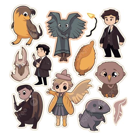 Dibujos Animados De Personajes De Harry Potter