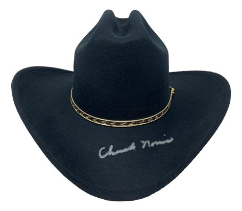 Chuck Norris Signed Prop Cowboy Hat (Beckett) | Pristine Auction