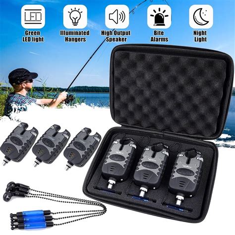 Buy Wireless Led Fishing Bite Alarms Set Fishing Alarm Kit Indicator