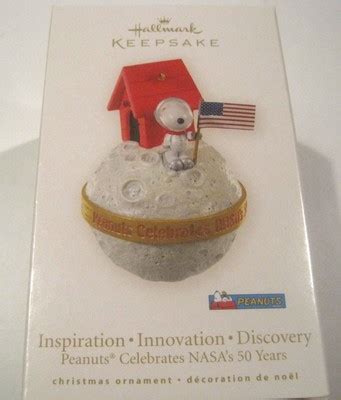 Hallmark Snoopy Celebrates Years Of Nasa Peanuts Moon Keepsake