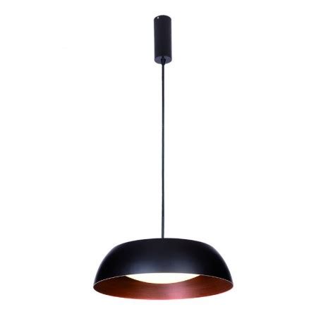 Pendul Led Modern Negru W Dm Mm