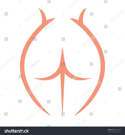Sketch Woman Naked Body Stock Vector Royalty Free Shutterstock