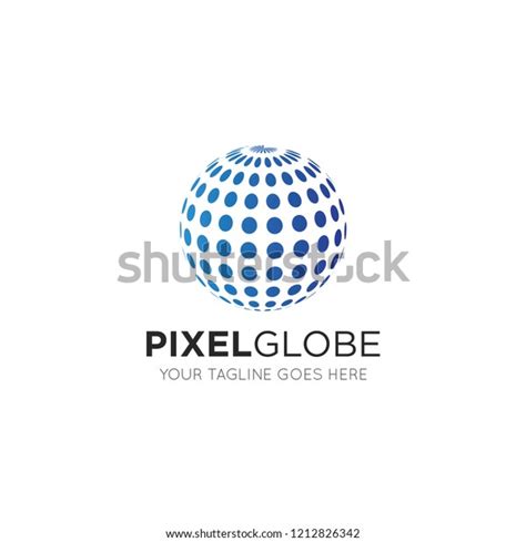 3d Globe Logo Design Vector Symbol Stock Vector (Royalty Free ...