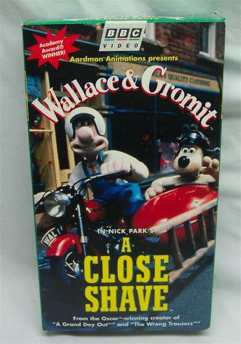 Vintage 1996 Aardman Animations WALLACE GROMIT A Close Shave VHS