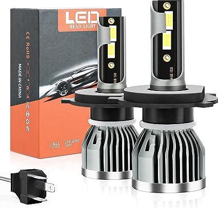 Kit De Focos Led Para Autoled H Hb Lm W Para Luz Alta Y