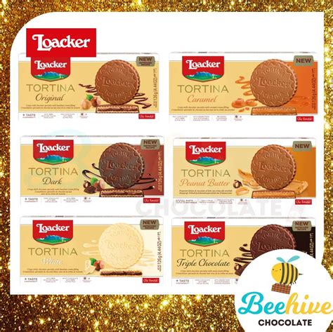 Loacker Tortina Chocolate Wafer 125g - 126g (Assorted Flavours)