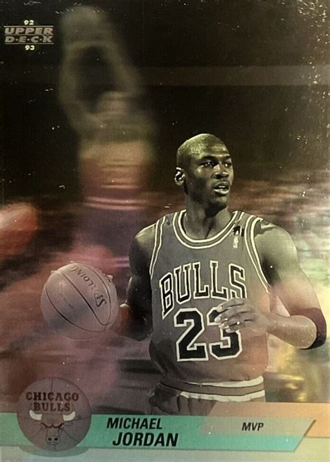 Michael Jordan Upper Deck Aw Award Winner Holograms High Series