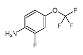 2 Fluoro 4 Trifluoromethoxy Aniline CAS 123572 58 7 Chemsrc