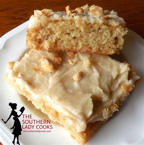 Peanut Butter Sheet Cake The Southern Lady Cooks