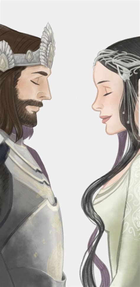 Aragorn And Arwen Fan Art