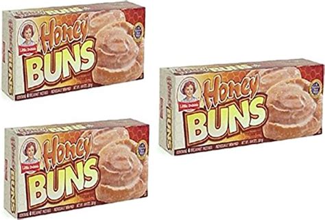 Little Debbie Honey Buns 3 Boxes 18 Honeybuns Grocery And Gourmet Food