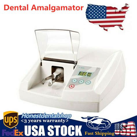 Dental Digital Amalgamator Amalgam W Capsule Mixer High Speed Lab