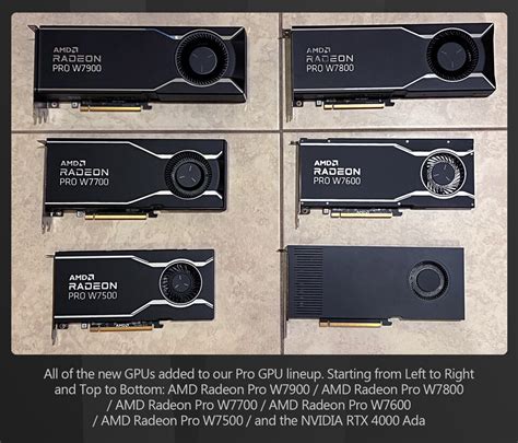 Group Test Amd Radeon Pro W7000 Series Workstation Gpus Cg Channel