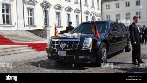 Berlin, Germany, the car, The Beast, the U.S. President Stock Photo - Alamy