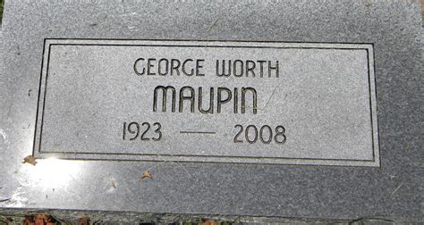 George W Maupin 1923 2008 Mémorial Find a Grave