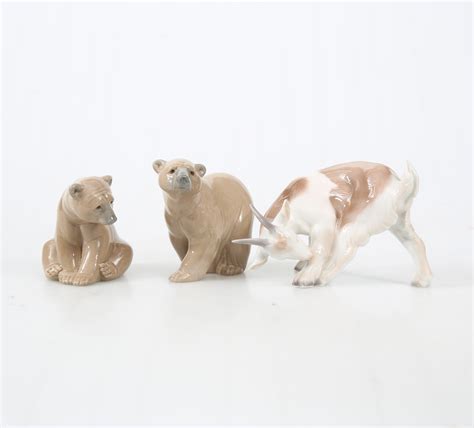 Figuriner Porslin Stycken Bing Gr Ndahl Och Lladro Barnebys