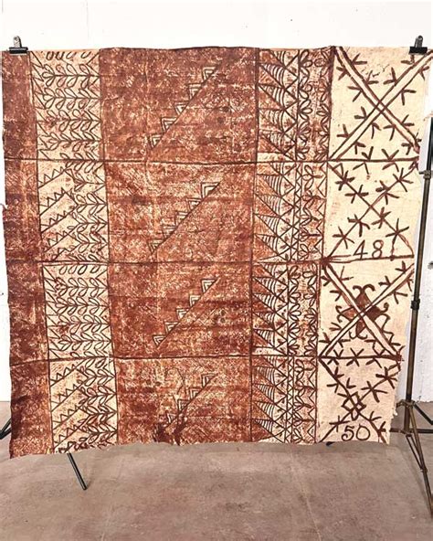 Tongan Tapa Cloth Piece 2 Little Grass Shack