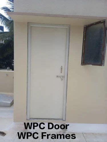 Exterior And Interior WPC Solid Wooden Doors 81 X 27 At Rs 195 Square