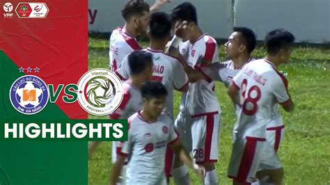 Highlights SHB Đà Nẵng vs Viettel FC Vòng 12 Night Wolf V League 1