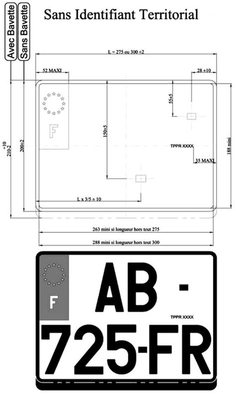 Plaque Immatriculation Moto Reglementation