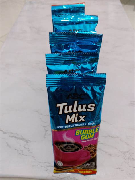 KOPI ABC TULUS MIX BUBBLE GUM 23 GRAM 1 Renceng Isi 12 Sachet