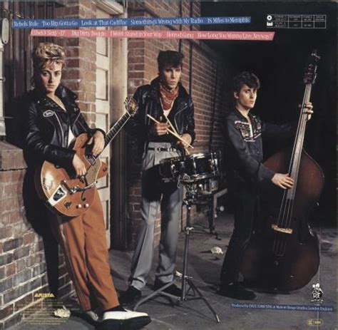 Stray Cats Rant N Rave With The Stray Cats Uk Vinyl Lp Album Lp