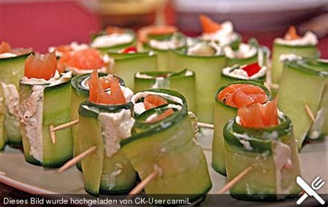 Gurken Lachs H Ppchen Von Aurora Chefkoch Lachs H Ppchen Fingerfood