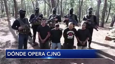 Estados Donde Opera El Cjng Youtube