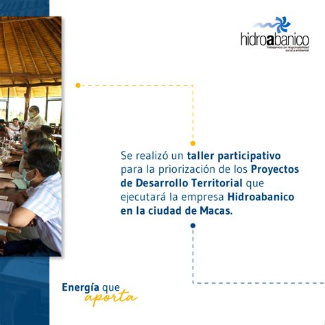 Taller participativo en Macas Energía que aporta